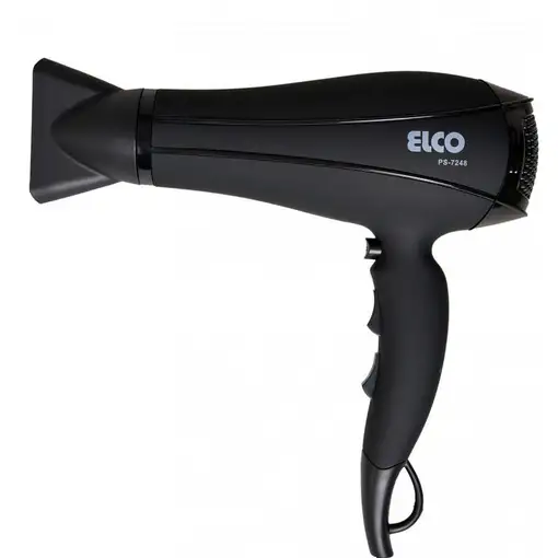Secador de pelo negro PS-7248 ELCO