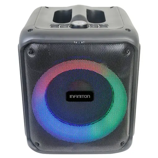 Infiniton Party EQ07 Altavoz para fiestas Negro 40 W