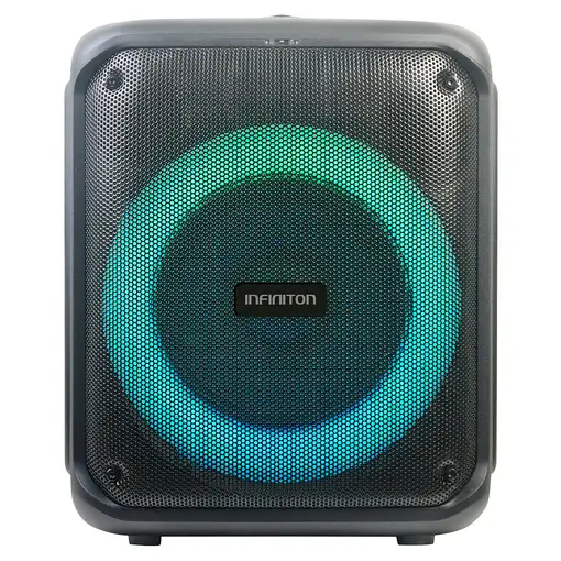 Infiniton Party EQ07 Altavoz para fiestas Negro 40 W