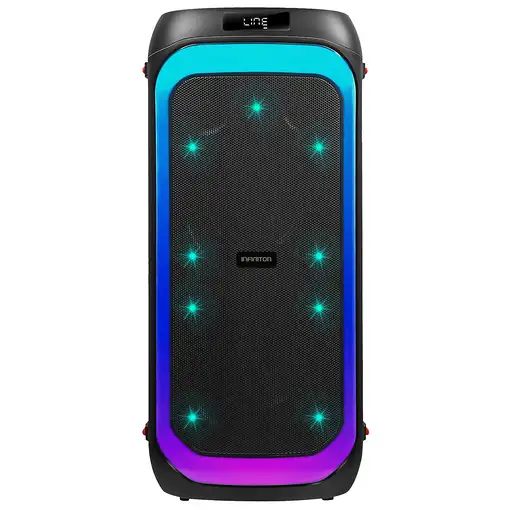 Infiniton Party EQ09 Altavoz para fiestas Negro 70 W
