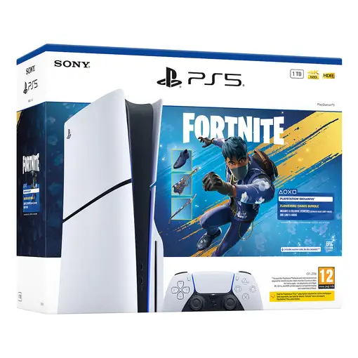 Consola SONY PlayStation 5 - Fortnite Flowering Chaos Bundle 1024GB Negro