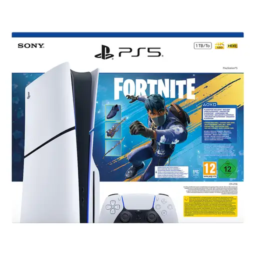Consola SONY PlayStation 5 - Fortnite Flowering Chaos Bundle 1024GB Negro