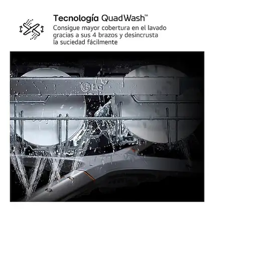 Lavavajillas 600 mm 14 place settings DB476TXS.OUTLET LG