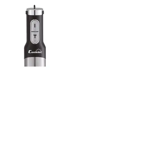 Comelec BV1550 licuadora Batidora de inmersión 1500 W Negro, Acero inoxidable