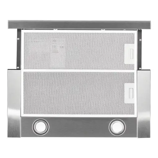 Corbero ANETO660X campana Telescópica o extraplana Negro, Acero inox