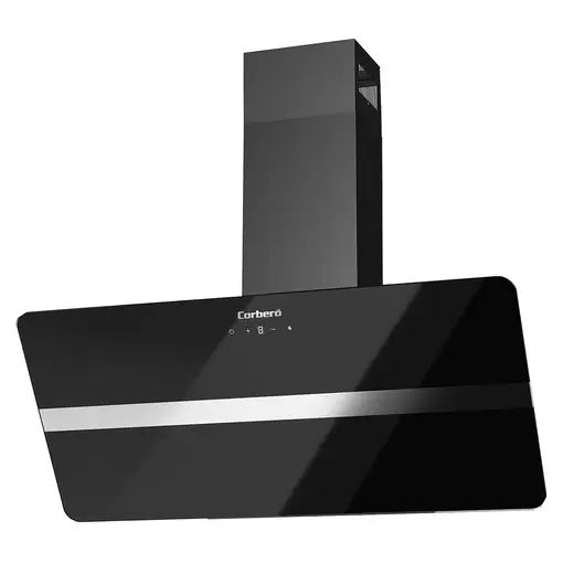 Corbero VICTORIA960B campana De pared Negro A 594,2 m³/h