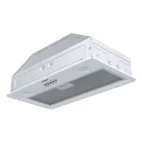 Corbero CCSF5222GFW campana Encastrada Blanco 300 m³/h