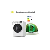 LG RH90V5AV6N secadora Independiente Carga frontal 9 kg Blanco