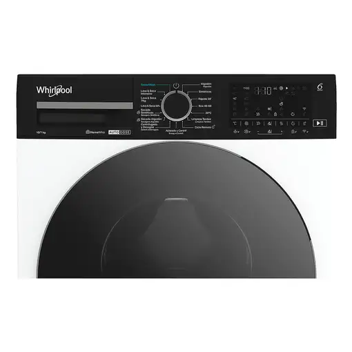 Lavadora-secadoras 7 / 10 kg 1400 rpm Blanco WPD 0736W ADS SPT WHIRLPOOL