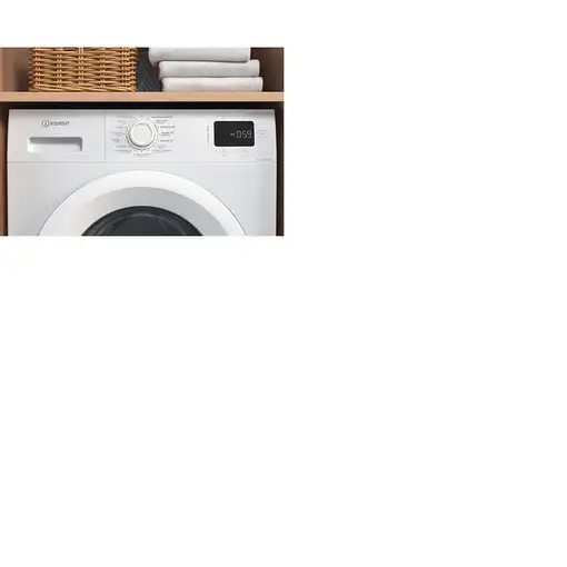 Lavadora carga frontal 9 kg 1200 RPM Blanco IM962MYTIMESPT INDESIT