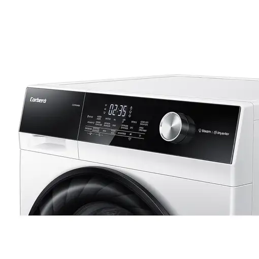 Lavadora carga frontal 7 kg 1400 RPM Blanco CLH7404MK CORBERO