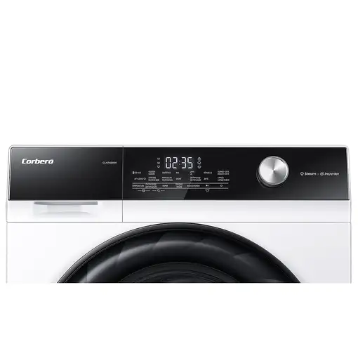 Lavadora carga frontal 7 kg 1400 RPM Blanco CLH7404MK CORBERO