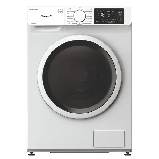 Lavadora carga frontal 9 kg 1400 RPM Blanco WFB198QWP BRANDT