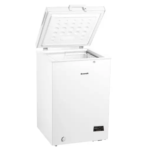 Brandt BFK101YBW congelador Arcón congelador Independiente 98 L F Blanco