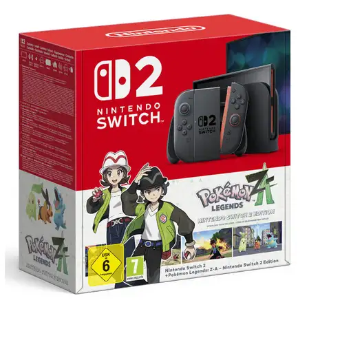 Consola NINTENDO Nintendo Switch 2 + Pokémon Legends: Z-A: Edition Negro