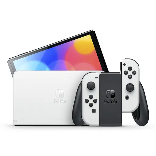 Consola NINTENDO Switch+Super Mario Bros. Wonder+Online Individual 12-Month Blanco