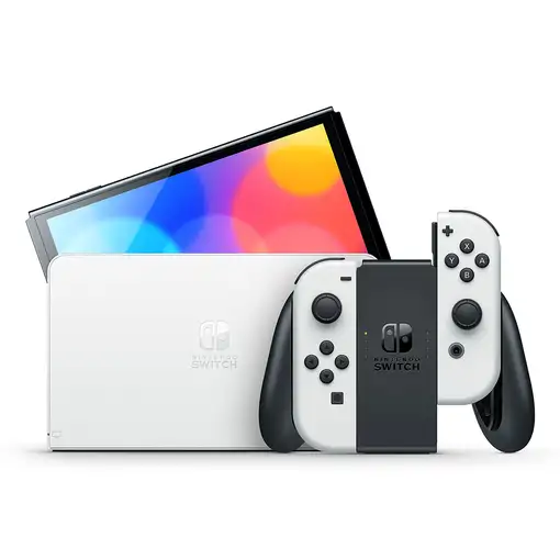 Consola NINTENDO Switch+Super Mario Bros. Wonder+Online Individual 12-Month Blanco