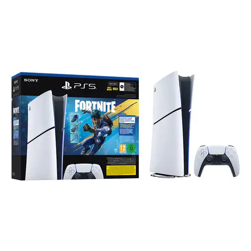 Consola SONY PS5 Digital Edition- Fortnite Flowering Chaos Bundle 825GB Negro