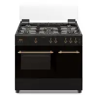 Cocina independiente de gas 5 zone(s) horno gas Negro CCRST90EPH INFINITON