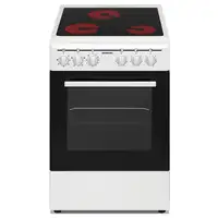 Cocina independiente cerámico 3 zone(s)  Negro 0000091812 INFINITON