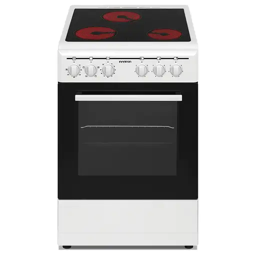 Cocina independiente cerámico 3 zone(s)  Negro 0000091812 INFINITON