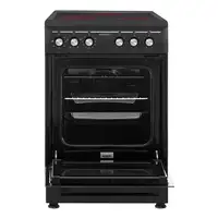 Cocina cerámico 3 zone(s) horno eléctrico Negro CC-B550V3 INFINITON