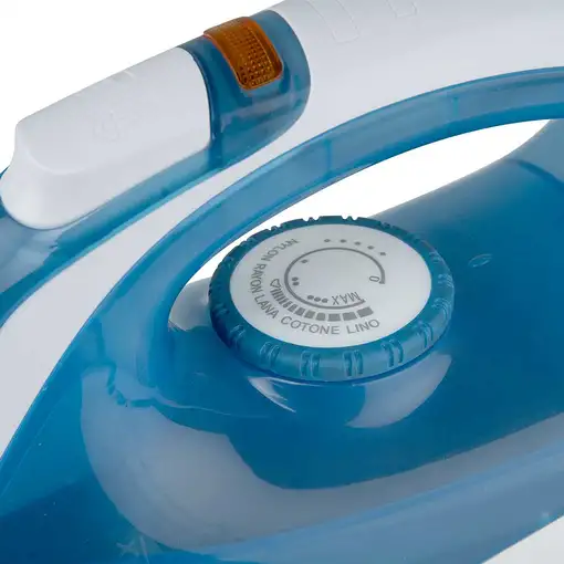 Plancha vapor-seco suela antiadherente 2000 W Blanco SV 2025 ORBEGOZO