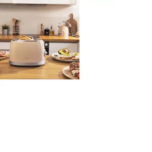 Cecotec Vintage 800 6 2 rebanada(s) 850 W Beige