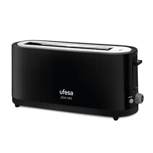 Ufesa TT7465 PLUS NEO 7 2 rebanada(s) 900 W Negro