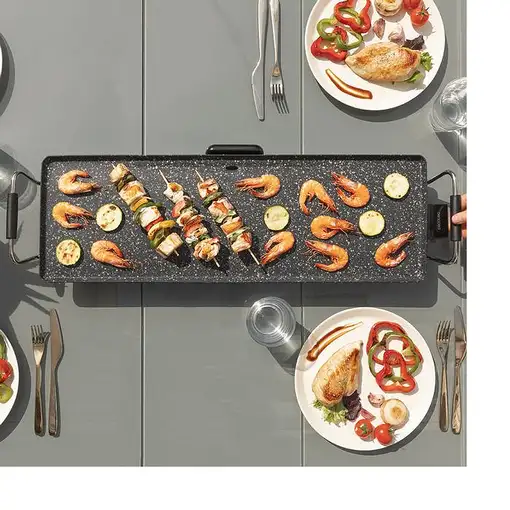 Cecotec 03196 plancha eléctrica Independiente 2400 W Negro