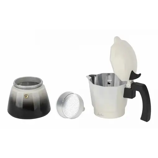 Cafeteras italianas Negro 3 cups HCAF2403 JATA