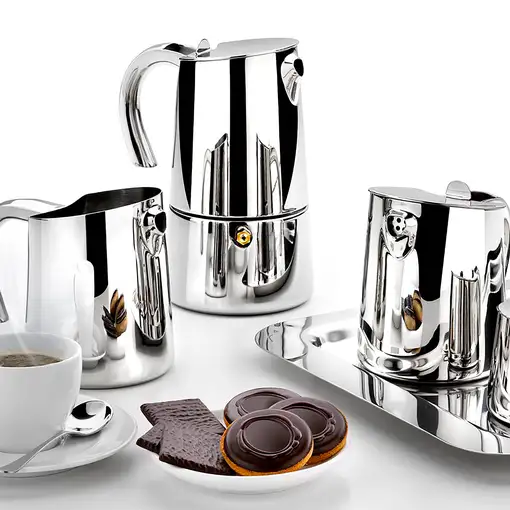 Cafeteras italianas Acero inoxidable 4 cups A170501 BRA