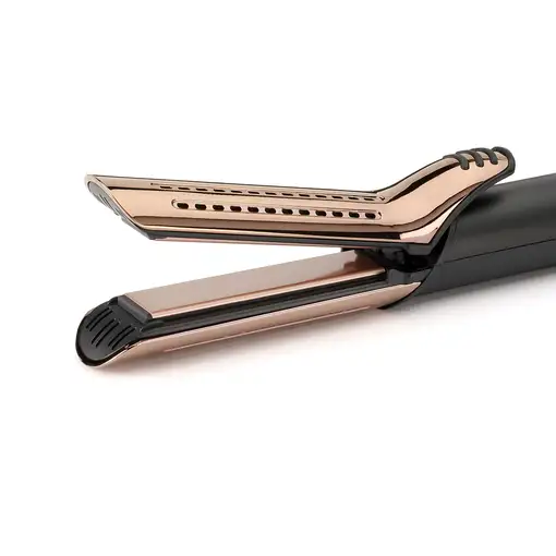 BaByliss C115E Utensilio de peinado Rizador de pelo Caliente Negro, Oro rosado 2,