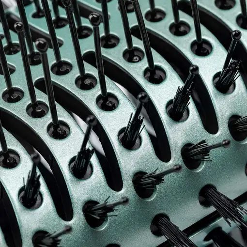 JATA JBSC2211 Utensilio de peinado Cepillo de aire caliente Caliente Negro, Turqu