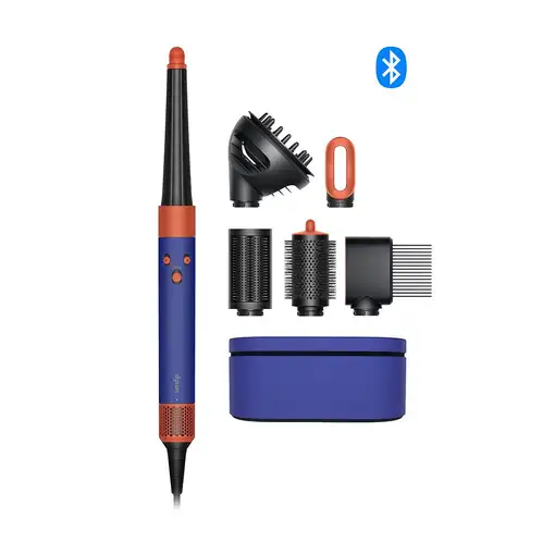 Dyson Airwrap i.d. Herramienta de peinado con múltiples accesorios Caliente Azul