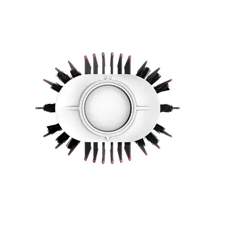 Rowenta CF6135F0 Utensilio de peinado Cepillo de aire caliente Rosa, Blanco