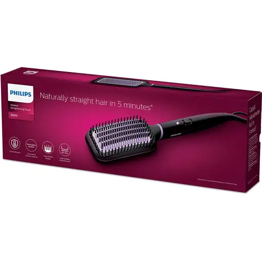 Philips StyleCare Essential BHH880/00 Cepillo plano para alisar con calor