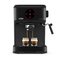 Cafeteras express Semi-automática Negro 1.5 L 2 cups S92012400 SOLAC