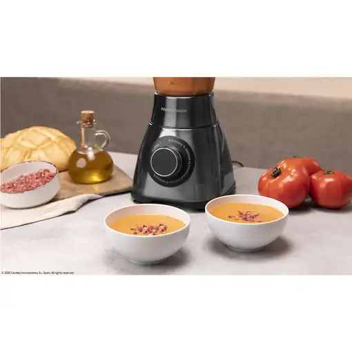 Cecotec Power Black Titanium 1500 PerfektMix 1,8 L Batidora de vaso 1500 W Negro,