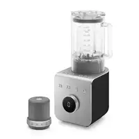 Smeg BLC02BLMEU licuadora Batidora de vaso 1400 W Aluminio, Negro