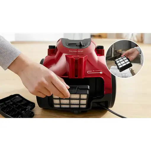 Bosch Serie 2 BGC05AAA2 aspiradora 1,5 L Aspiradora cilíndrica Secar 700 W Sin bo