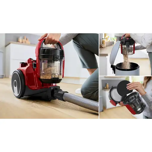Bosch Serie 2 BGC05AAA2 aspiradora 1,5 L Aspiradora cilíndrica Secar 700 W Sin bo