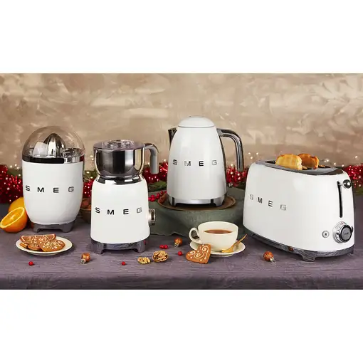 Smeg CJF01WHEU prensa de cítricos eléctricos 600 L 70 W Blanco
