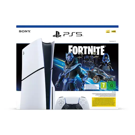 Sony Playstation 5 Slim Fortnite 1 TB Wifi Negro, Blanco