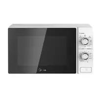 Midea MCM208GMWP microondas Blanco Microondas combinado Encimera 20 L 1050 W
