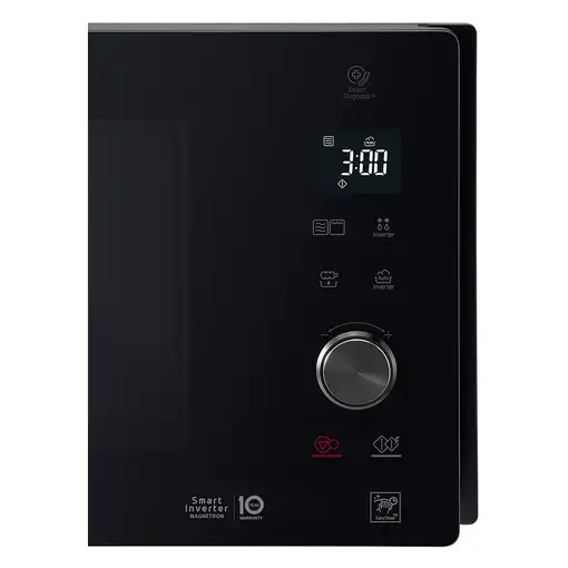 LG MH7265DPS microondas Negro Microondas con grill Encimera 32 L 1350 W
