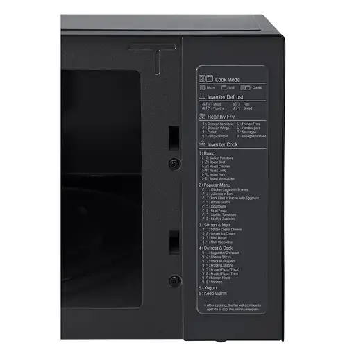 LG MH7265DPS microondas Negro Microondas con grill Encimera 32 L 1350 W