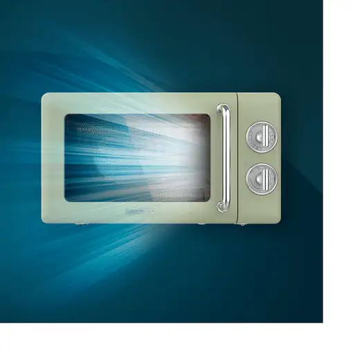 Cecotec ProClean 3110 Retro Verde Microondas con grill Encimera 20 L 700 W