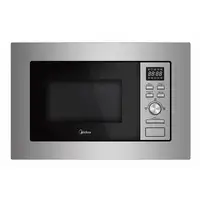 Midea MCMI207GDIP microondas Negro, Acero inoxidable Microondas con grill Integra