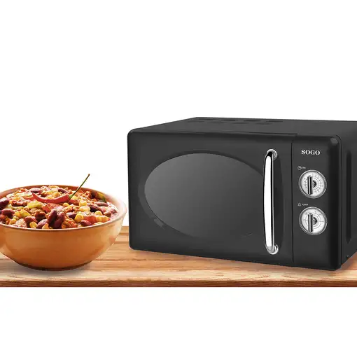 Sogo HOR-SS-890 microondas Negro Solo microondas Encimera 20 L 700 W